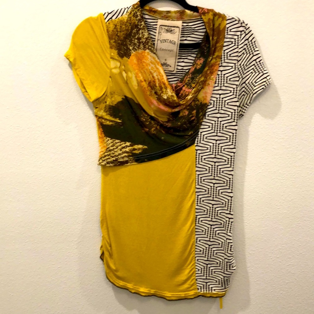 EUC Super Cute multi-patterned t-shirt